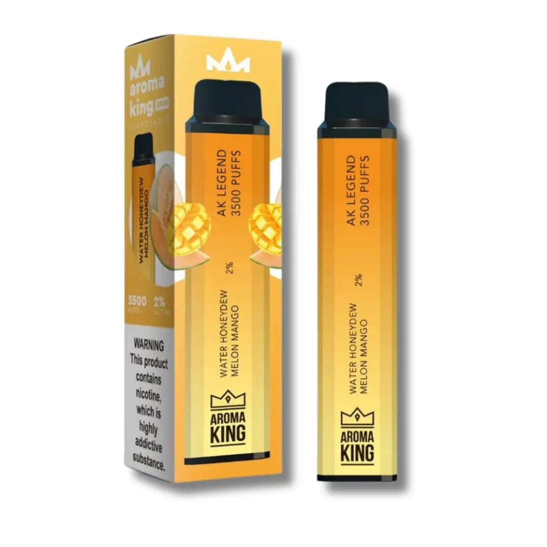 0% Aroma King Legend 3500 Disposable Device WATER HONEYDEW MELON MANGO