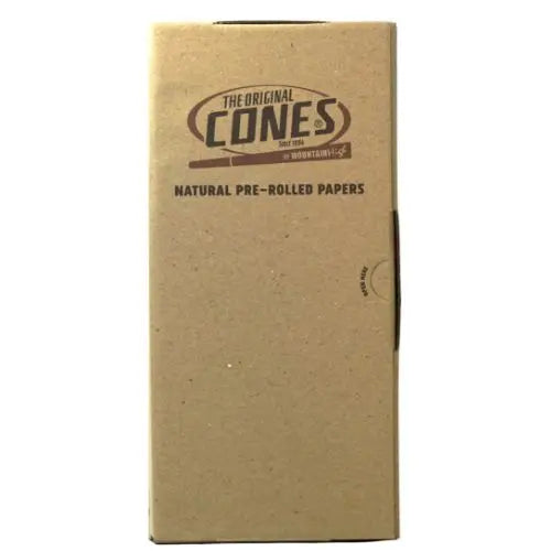 1000 x Mountain High King Size Pre-Rolled BULK Cones Natural In UK