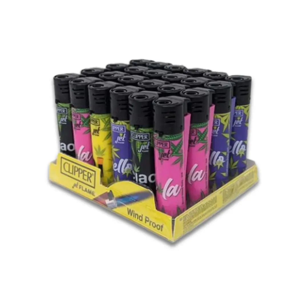 24 Clipper Electronic Jet Flame Good Vibes Only - CKJ3B067UKH In UK