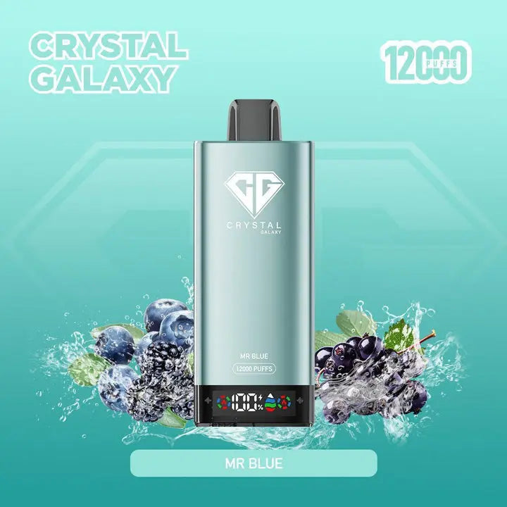 Crystal Galaxy 12000 Disposable Vape Kit- Box of 10 - Vape wholesale supplies