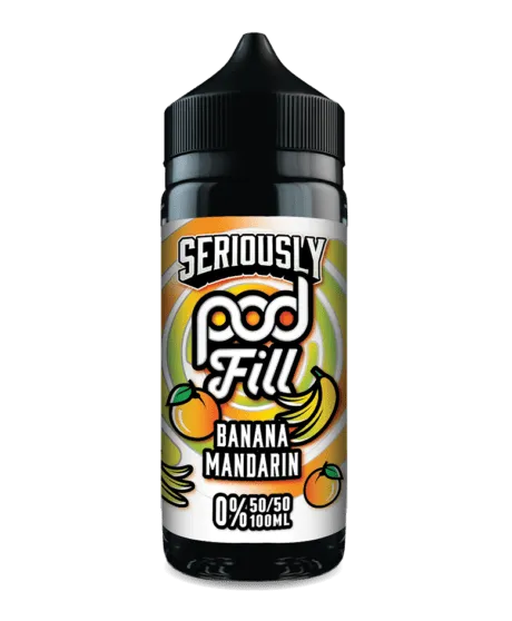 SERIOUSLY POD FILL 100ML SHORT FILL - Vape wholesale supplies