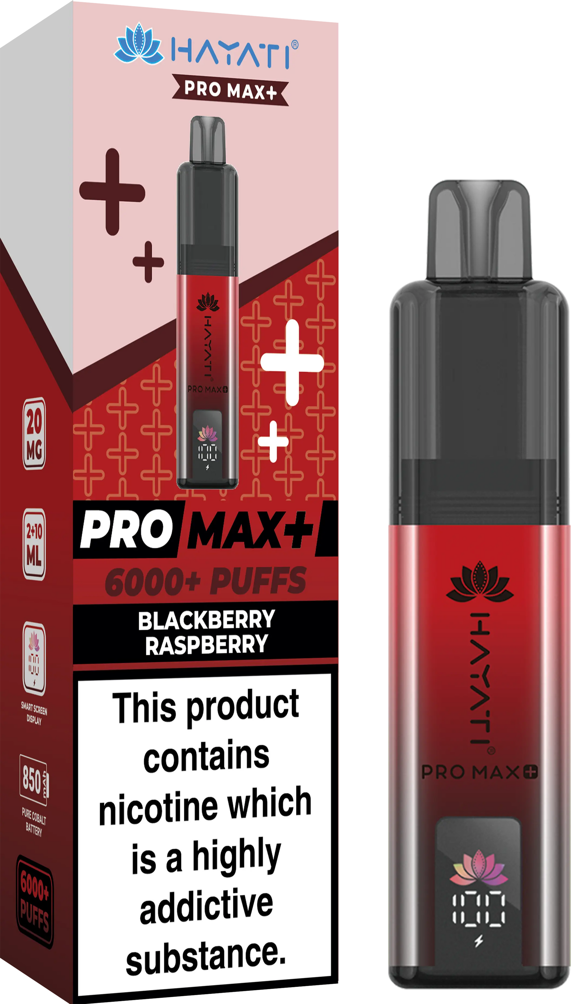 Hayati Pro Max 6000 Puffs Disposable Vape Pack of 10 - Vape wholesale supplies
