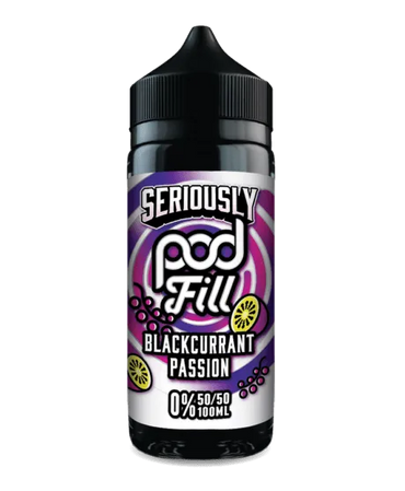 SERIOUSLY POD FILL 100ML SHORT FILL - Vape wholesale supplies
