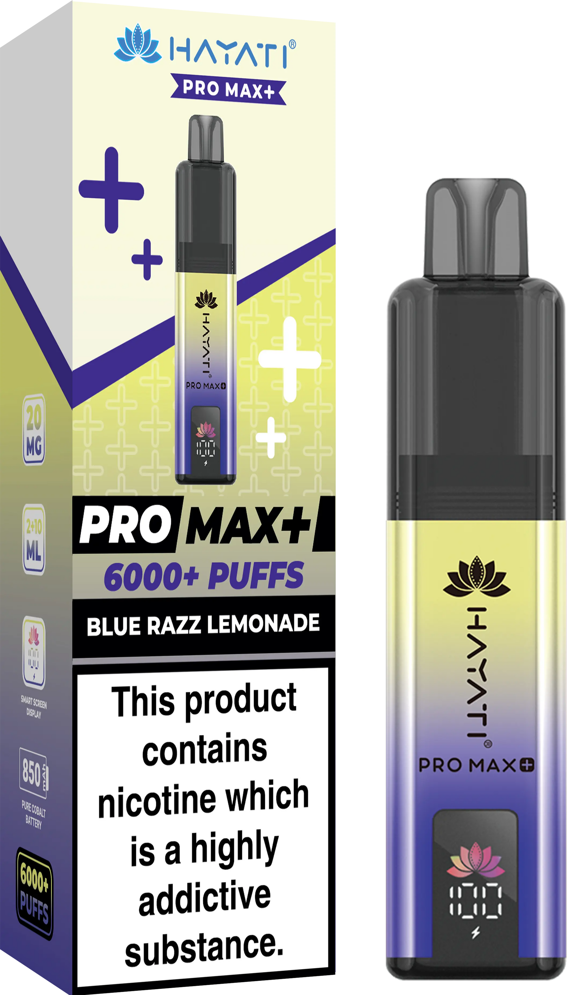 Hayati Pro Max 6000 Puffs Disposable Vape Pack of 10 - Vape wholesale supplies