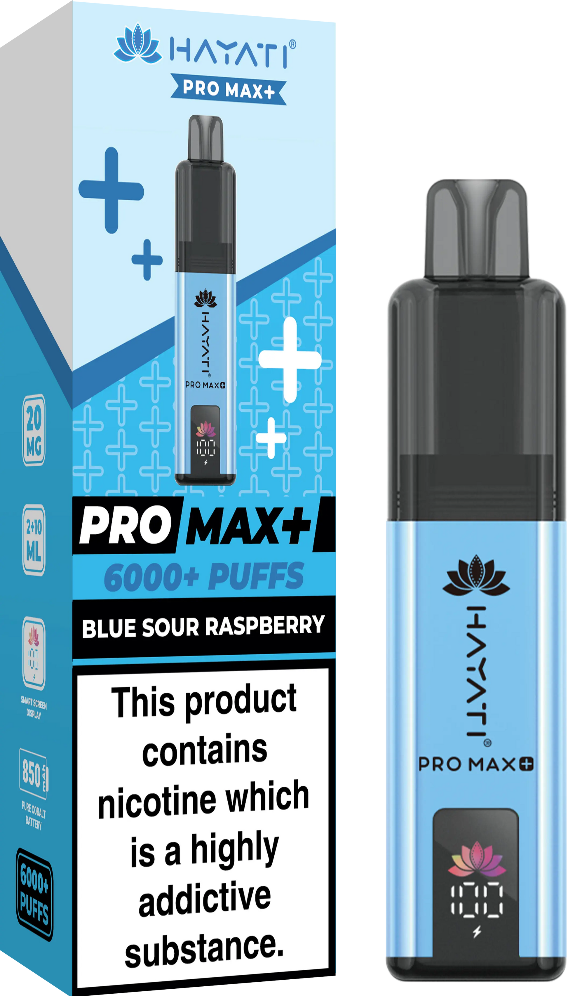 Hayati Pro Max 6000 Puffs Disposable Vape Pack of 10 - Vape wholesale supplies