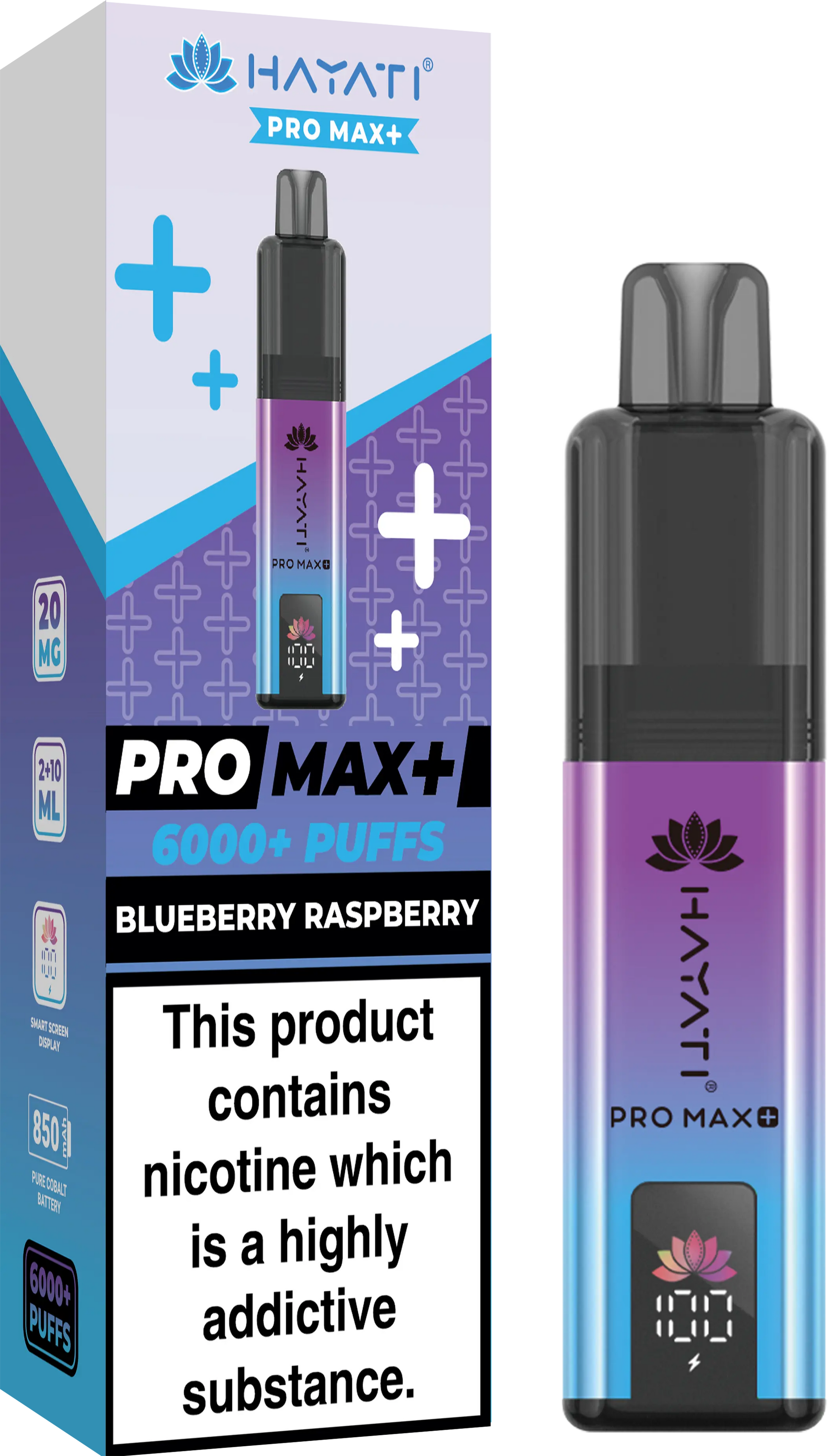 Hayati Pro Max 6000 Puffs Disposable Vape Pack of 10 - Vape wholesale supplies