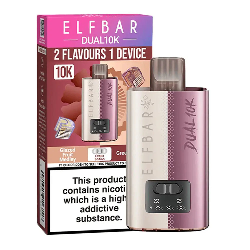 Elf Bar Dual 10K Puffs Disposable Vape (Pack of 5) - Vape wholesale supplies
