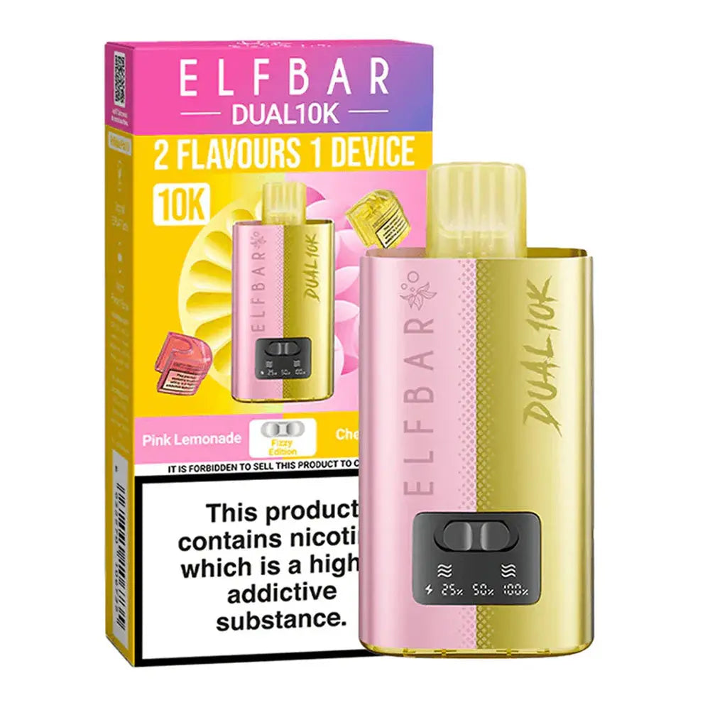 Elf Bar Dual 10K Puffs Disposable Vape (Pack of 5) - Vape wholesale supplies