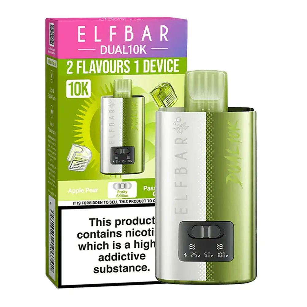 Elf Bar Dual 10K Puffs Disposable Vape (Pack of 5) - Vape wholesale supplies