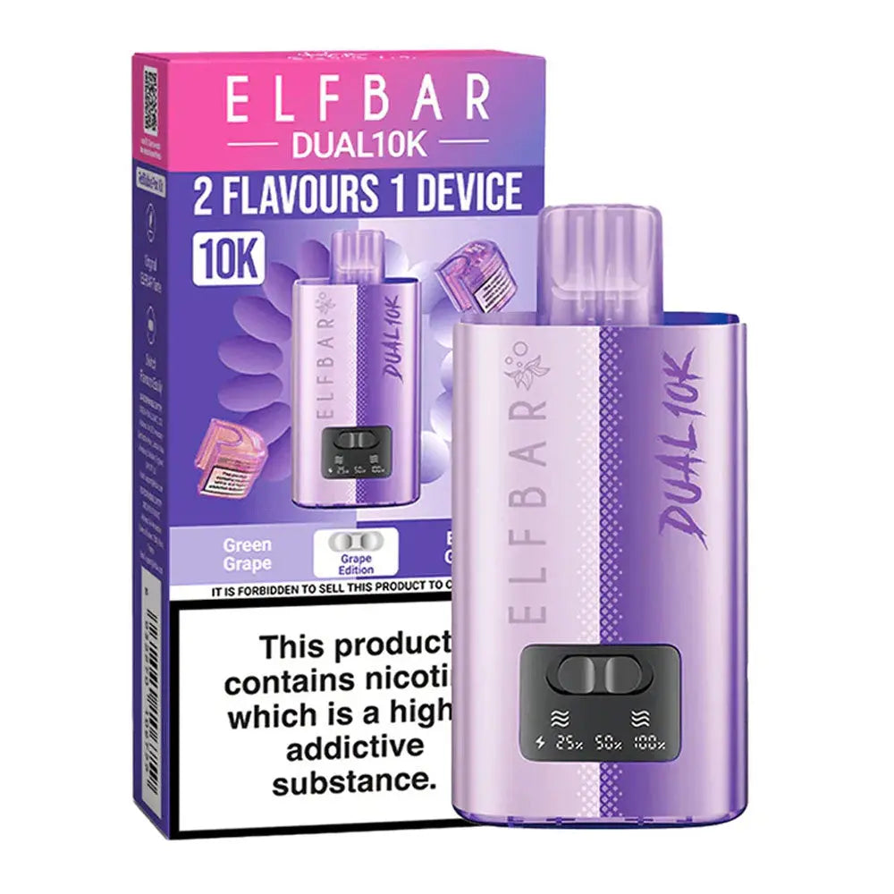 Elf Bar Dual 10K Puffs Disposable Vape (Pack of 5) - Vape wholesale supplies