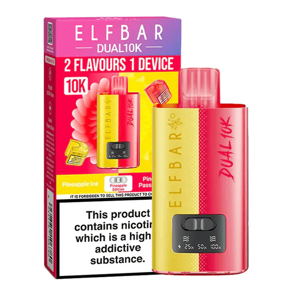 Elf Bar Dual 10K Puffs Disposable Vape (Pack of 5) - Vape wholesale supplies