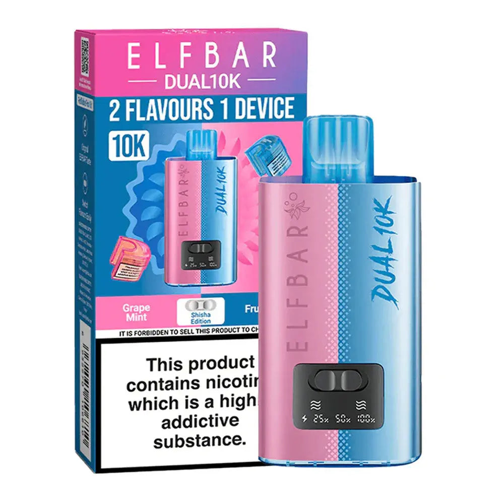 Elf Bar Dual 10K Puffs Disposable Vape (Pack of 5) - Vape wholesale supplies