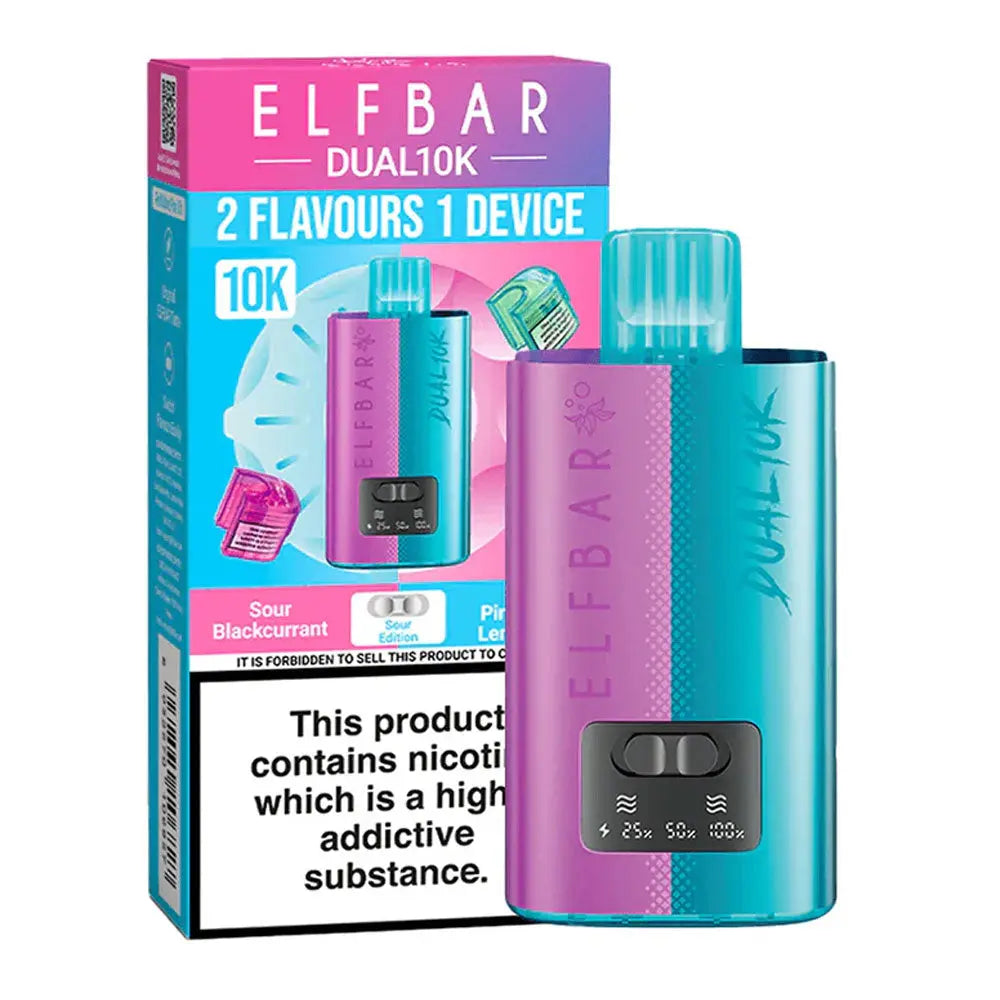 Elf Bar Dual 10K Puffs Disposable Vape (Pack of 5) - Vape wholesale supplies