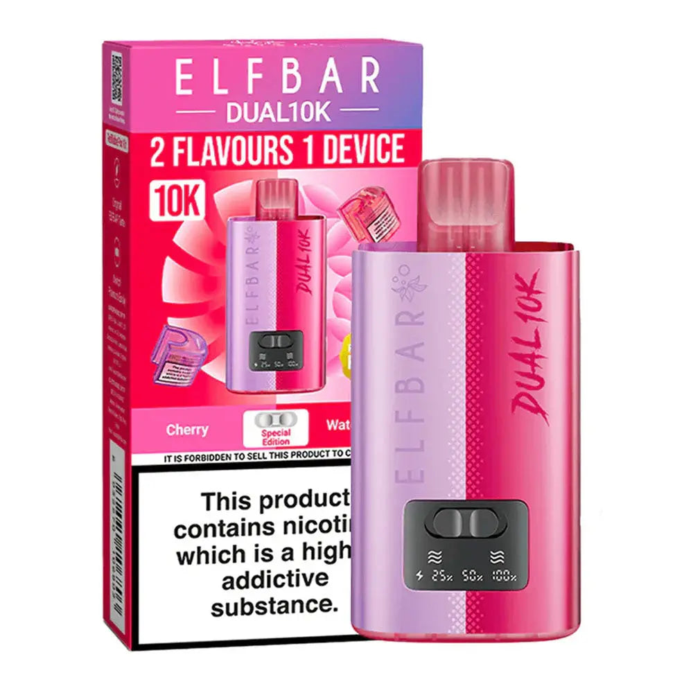 Elf Bar Dual 10K Puffs Disposable Vape (Pack of 5) - Vape wholesale supplies