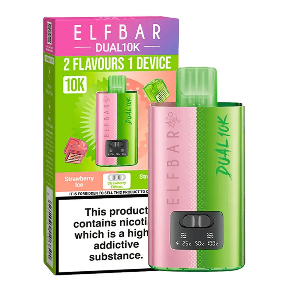 Elf Bar Dual 10K Puffs Disposable Vape (Pack of 5) - Vape wholesale supplies