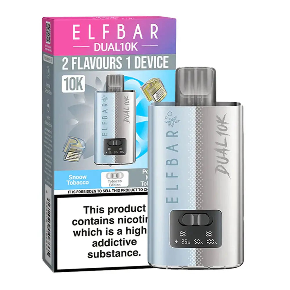 Elf Bar Dual 10K Puffs Disposable Vape (Pack of 5) - Vape wholesale supplies