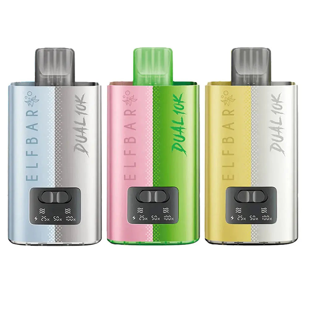 Elf Bar Dual 10K Puffs Disposable Vape (Pack of 5) - Vape wholesale supplies