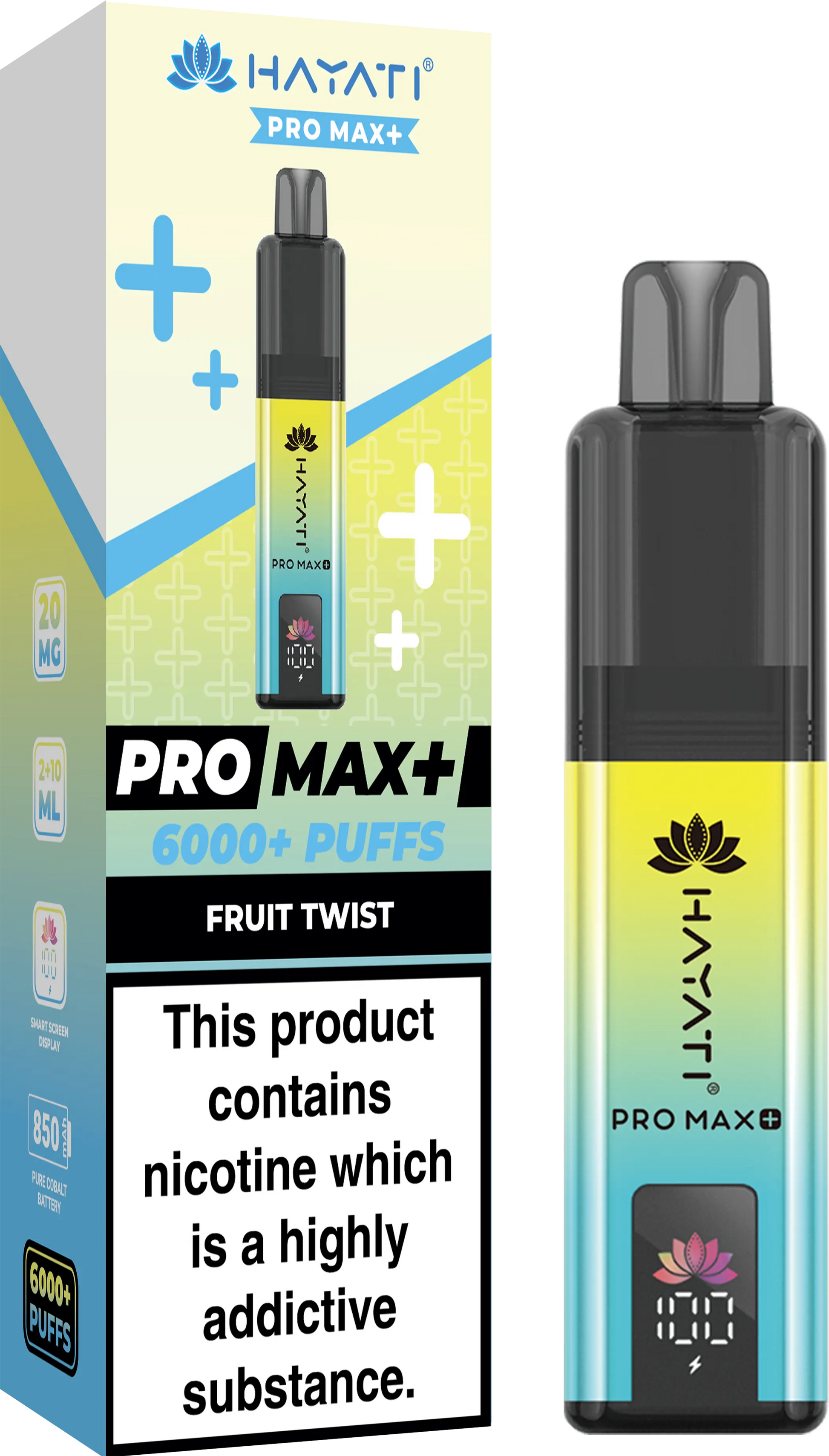 Hayati Pro Max 6000 Puffs Disposable Vape Pack of 10 - Vape wholesale supplies