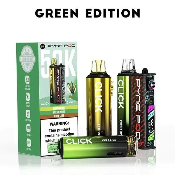Pyne Pod Click 50K Prefilled Vape | TPD 50000 - Box of 5 Pyne PodNot Found Vape wholesale supplies