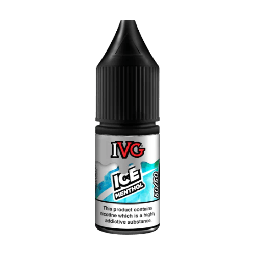 IVG - 50/50 ICE MENTHOL- 10ML BOX OF 10 - Vape wholesale supplies