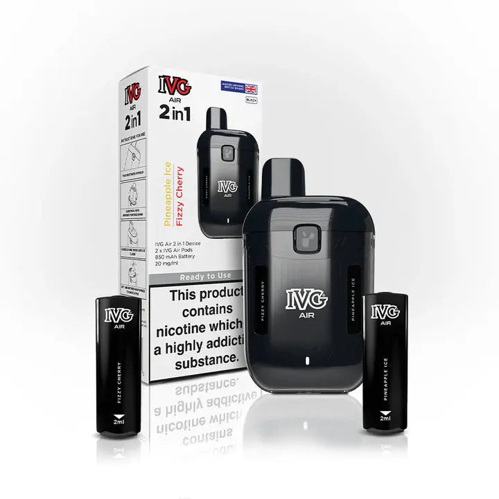 IVG Air 2 In 1 Starter Kit-Box of 5 - Vape wholesale supplies