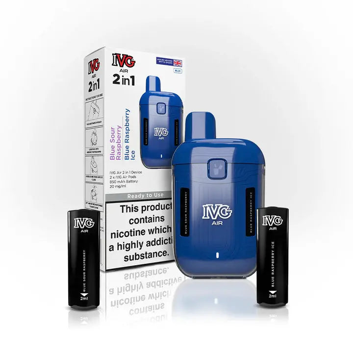 IVG Air 2 In 1 Starter Kit-Box of 5 - Vape wholesale supplies