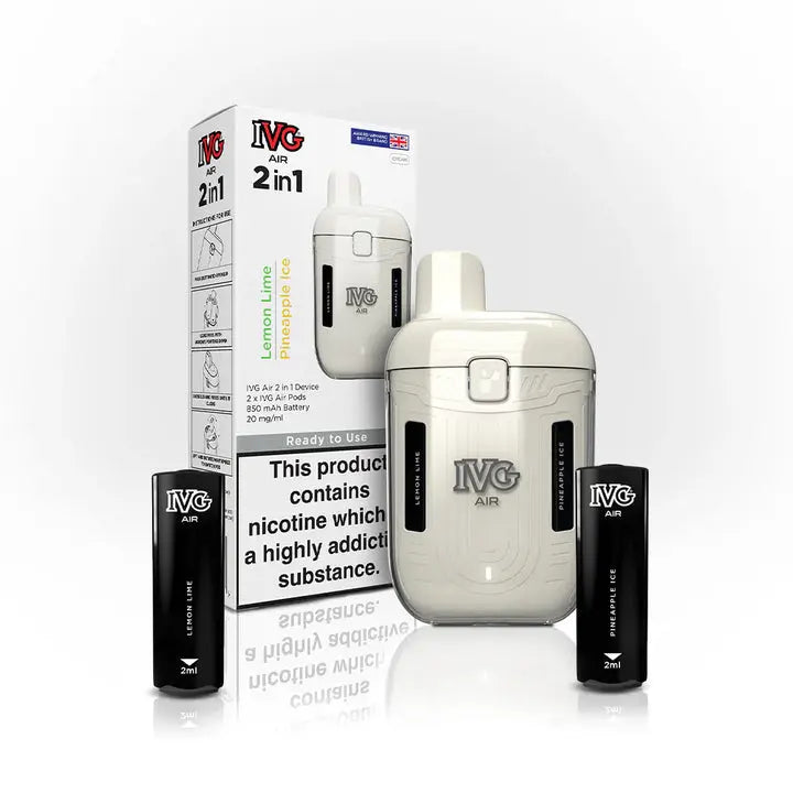 IVG Air 2 In 1 Starter Kit-Box of 5 - Vape wholesale supplies