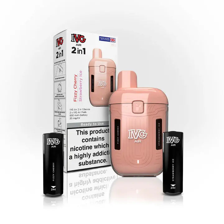 IVG Air 2 In 1 Starter Kit-Box of 5 - Vape wholesale supplies