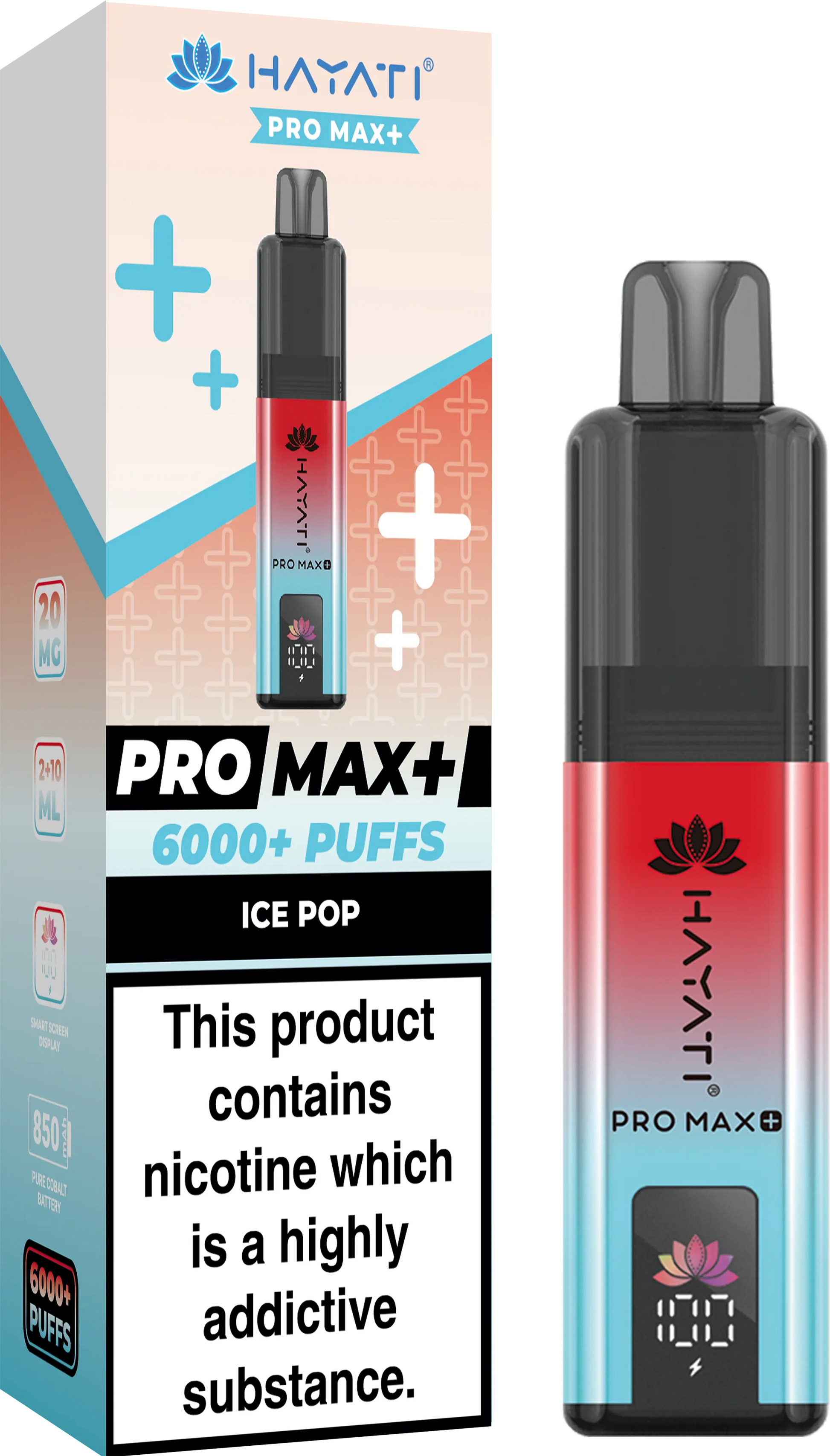 Hayati Pro Max 6000 Puffs Disposable Vape Pack of 10 - Vape wholesale supplies