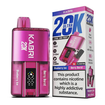 Kabri Ultra 20k Puffs Disposable Vape (Pack of 5) - Vape wholesale supplies