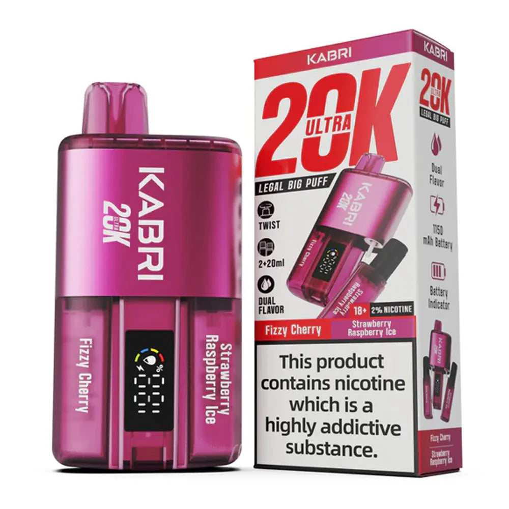 Kabri Ultra 20k Puffs Disposable Vape (Pack of 5) - Vape wholesale supplies