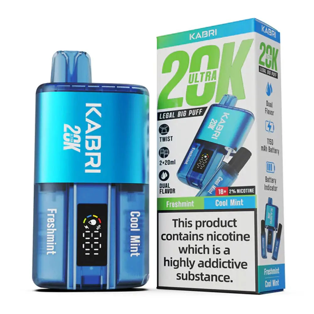 Kabri Ultra 20k Puffs Disposable Vape (Pack of 5) - Vape wholesale supplies