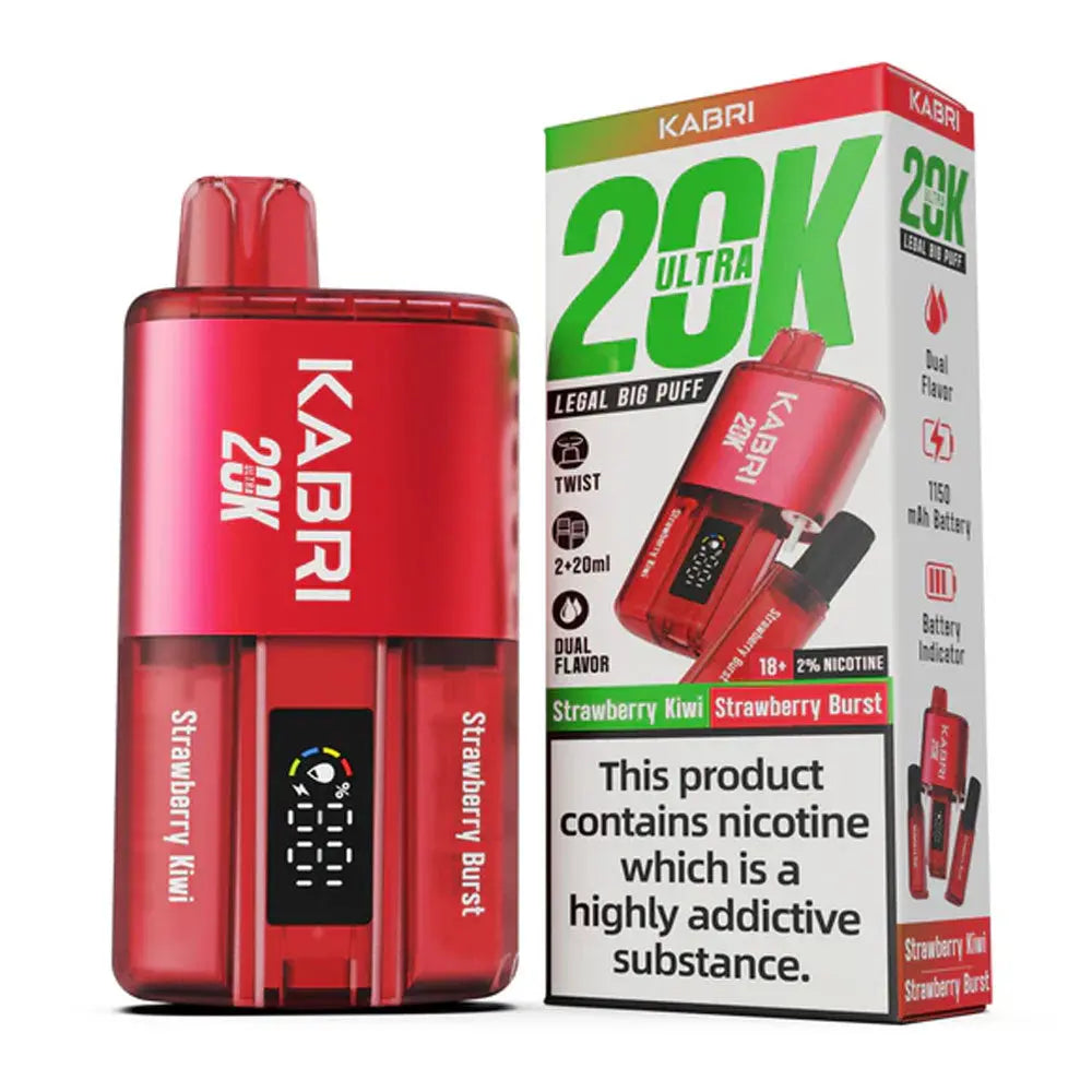 Kabri Ultra 20k Puffs Disposable Vape (Pack of 5) - Vape wholesale supplies