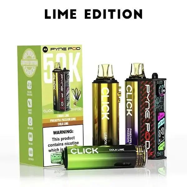Pyne Pod Click 50K Prefilled Vape | TPD 50000 - Box of 5 Pyne PodNot Found Vape wholesale supplies