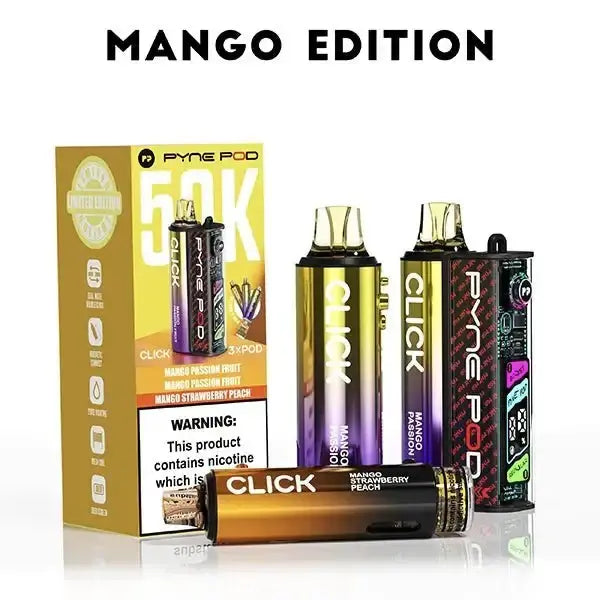 Pyne Pod Click 50K Prefilled Vape | TPD 50000 - Box of 5 Pyne PodNot Found Vape wholesale supplies