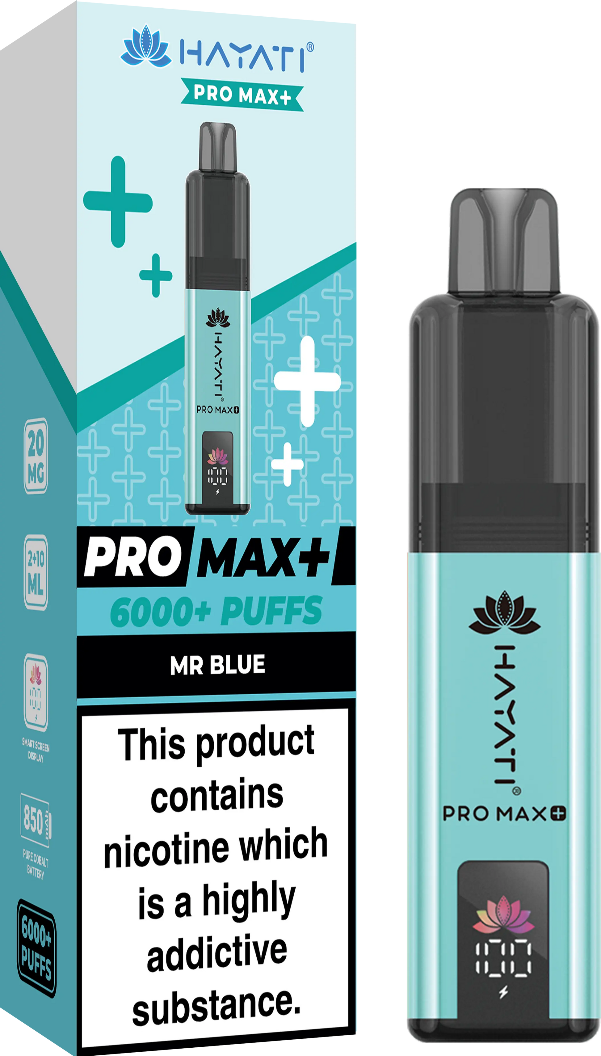 Hayati Pro Max 6000 Puffs Disposable Vape Pack of 10 - Vape wholesale supplies
