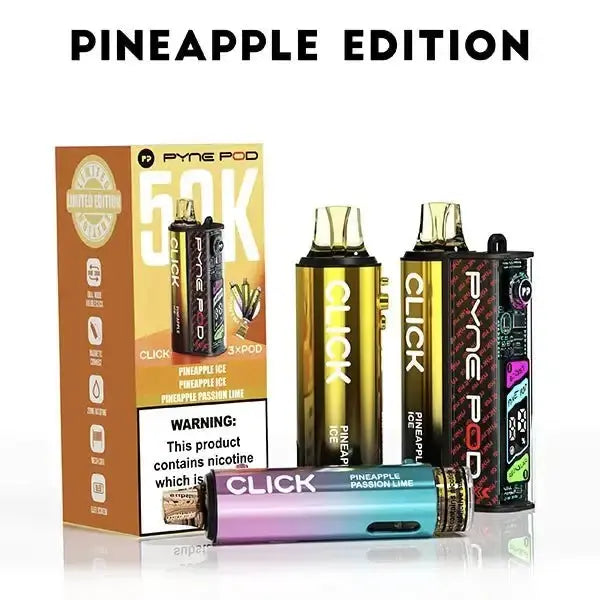 Pyne Pod Click 50K Prefilled Vape | TPD 50000 - Box of 5 Pyne PodNot Found Vape wholesale supplies
