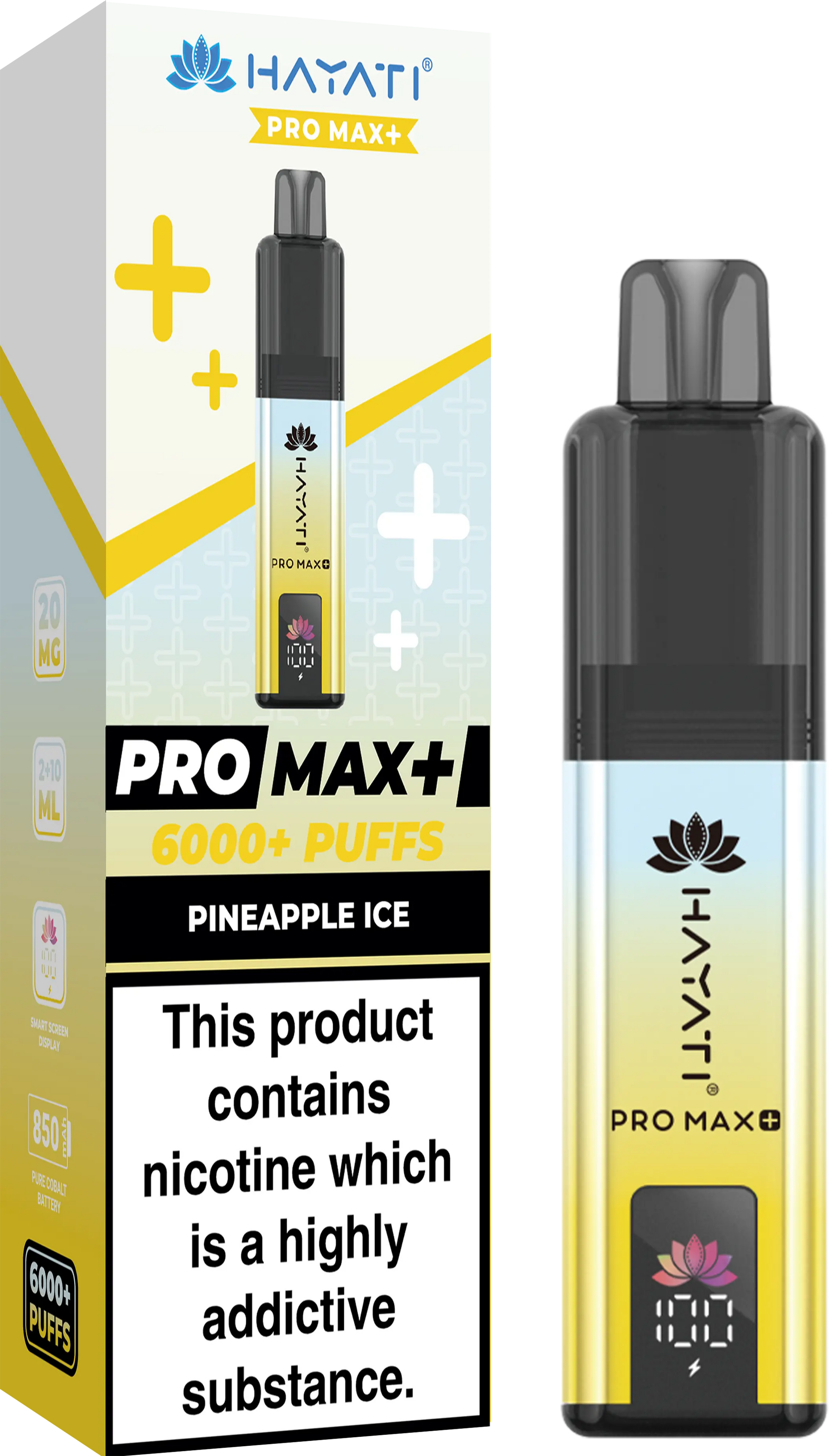 Hayati Pro Max 6000 Puffs Disposable Vape Pack of 10 - Vape wholesale supplies