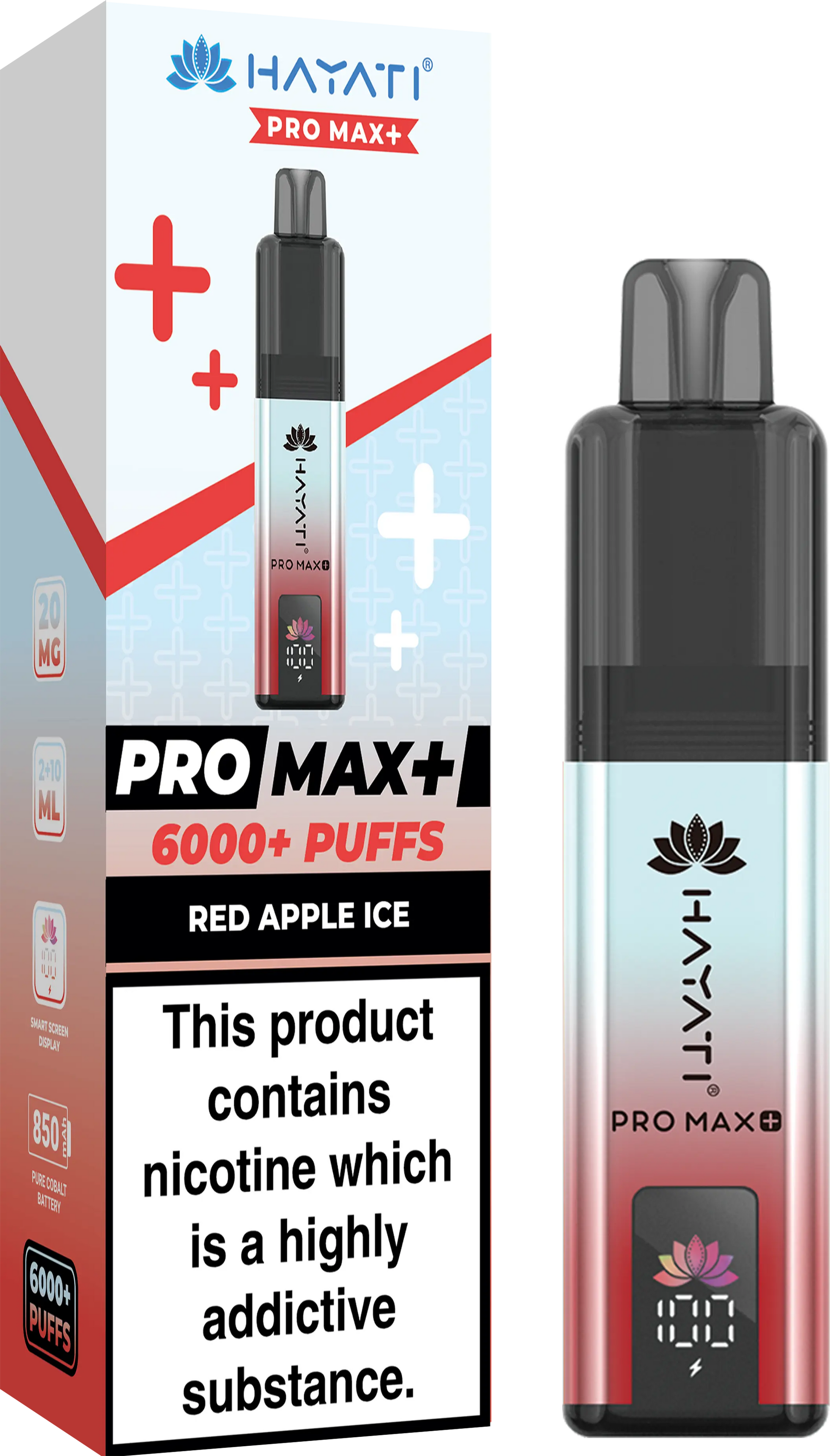 Hayati Pro Max 6000 Puffs Disposable Vape Pack of 10 - Vape wholesale supplies