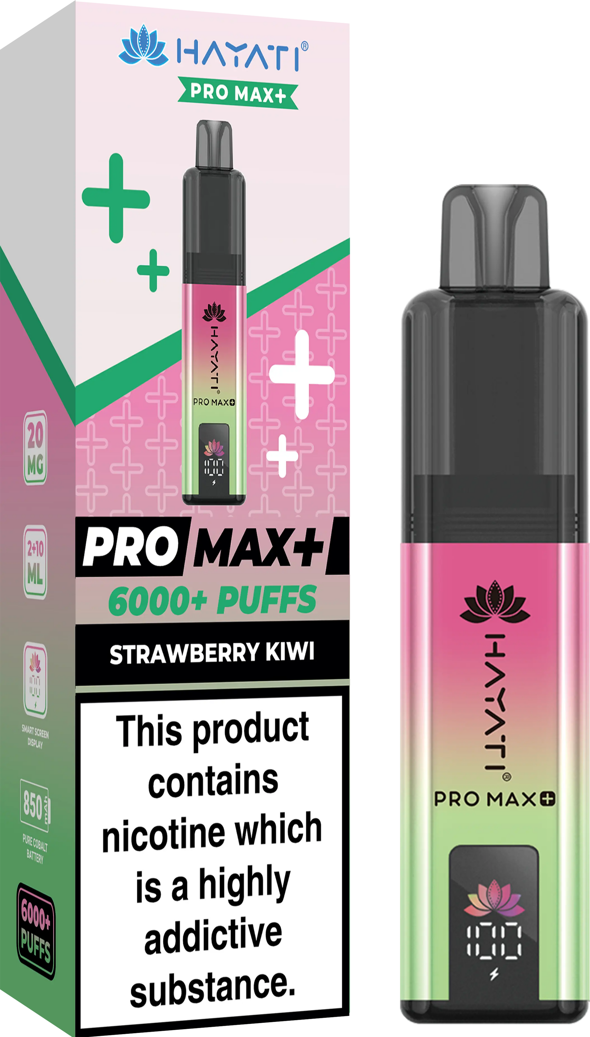 Hayati Pro Max 6000 Puffs Disposable Vape Pack of 10 - Vape wholesale supplies