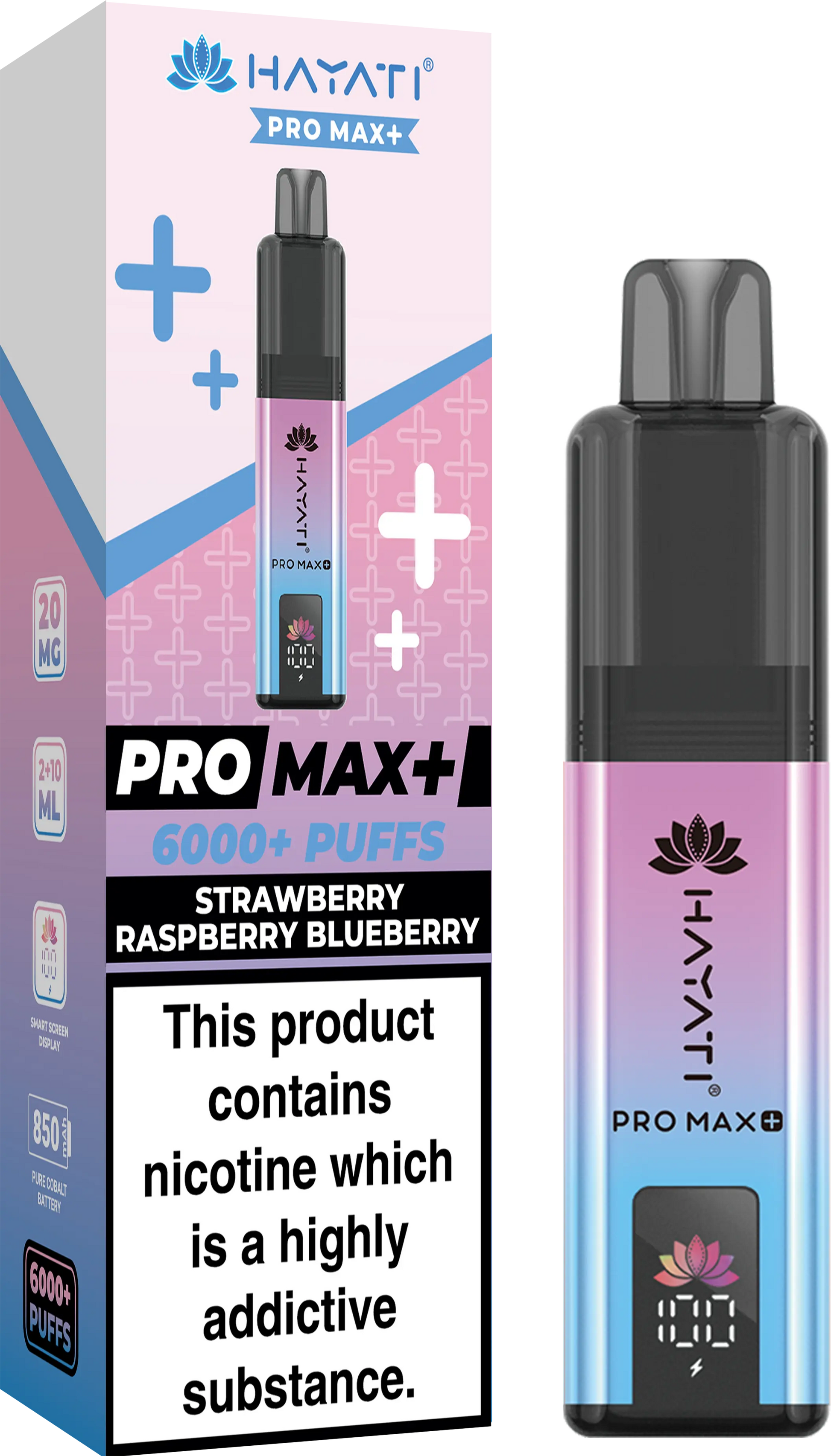 Hayati Pro Max 6000 Puffs Disposable Vape Pack of 10 - Vape wholesale supplies