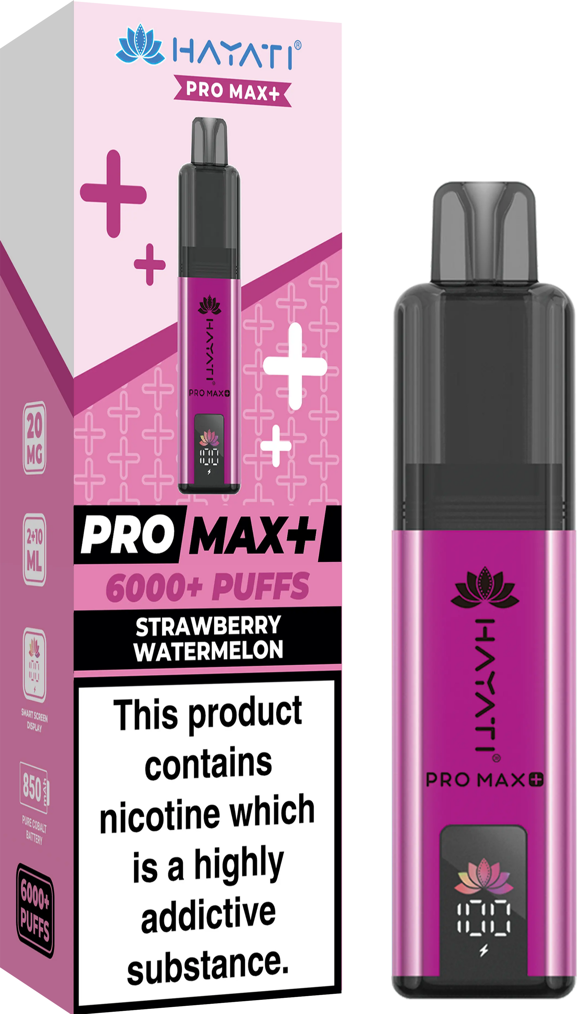 Hayati Pro Max 6000 Puffs Disposable Vape Pack of 10 - Vape wholesale supplies