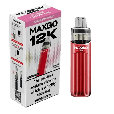 RELX MAXGO 12k Pre-Filled Pod Kit TPD Compliant - Pack Of 3 RELX
