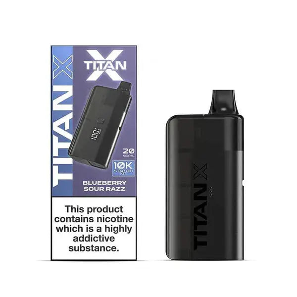 Titan X Prefilled Rechargeable Pod Vape Kit - Box of 5 | Wholesale Vape Supplies UK My Store