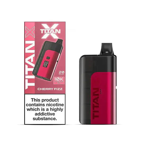 Titan X Prefilled Rechargeable Pod Vape Kit - Box of 5 | Wholesale Vape Supplies UK My Store