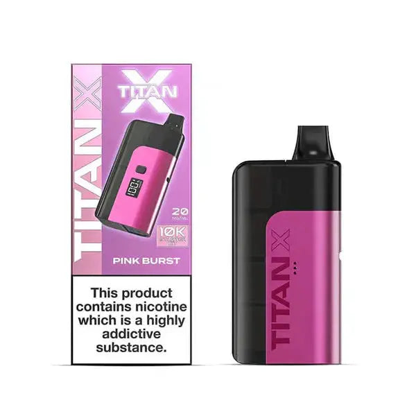 Titan X Prefilled Rechargeable Pod Vape Kit - Box of 5 | Wholesale Vape Supplies UK My Store