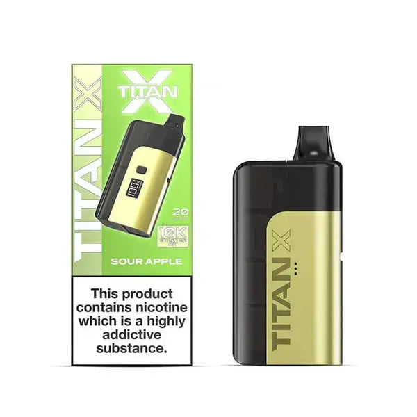 Titan X Prefilled Rechargeable Pod Vape Kit - Box of 5 | Wholesale Vape Supplies UK My Store