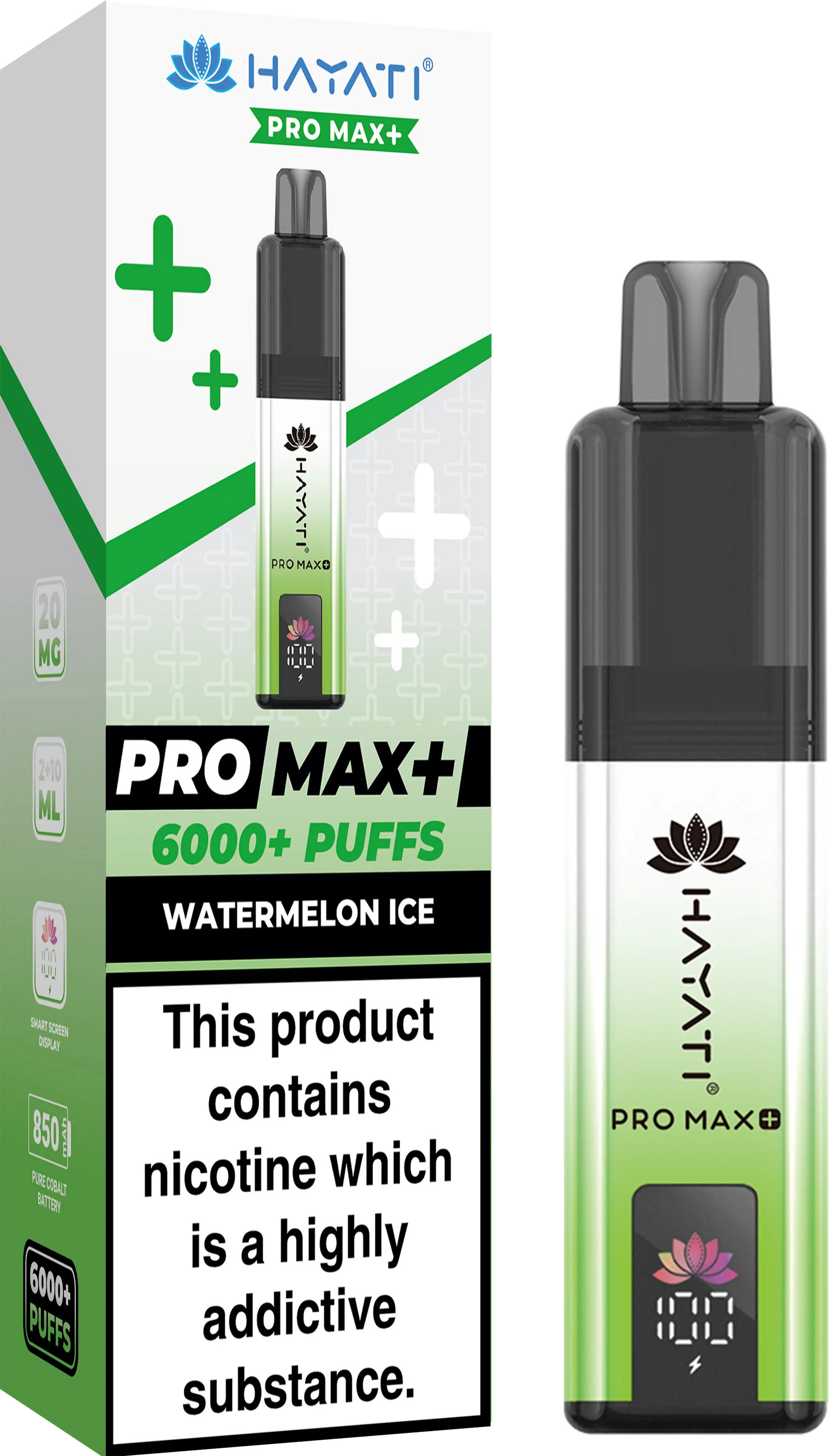Hayati Pro Max 6000 Puffs Disposable Vape Pack of 10 - Vape wholesale supplies