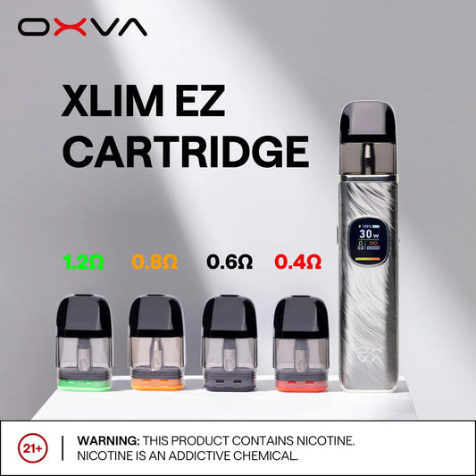Oxva Xlim EZ Cartridges Pods Pack of 3 OXVANot Found Vape wholesale supplies