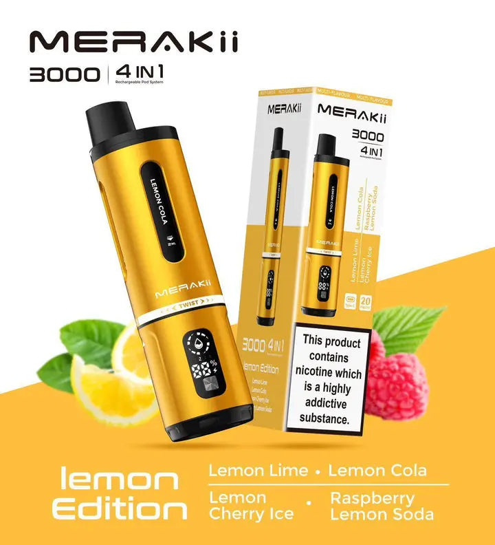 Merakii 3000 Puffs Disposable Vape Box of 5 Vape Wholesale SuppliesNot Found Vape wholesale supplies